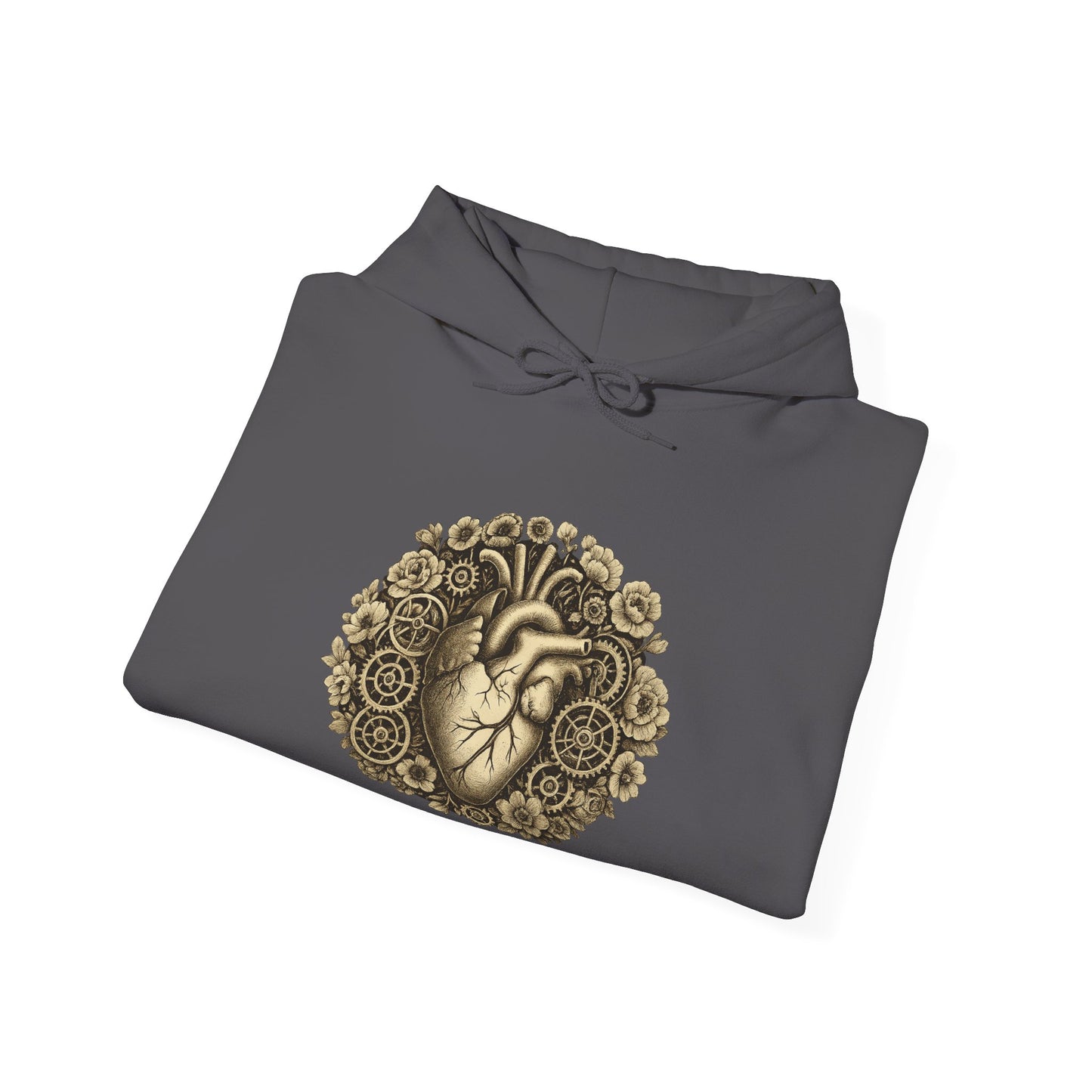 Anatomical Heart Hoodie – Balance Builds Power Sweatshirt Gift