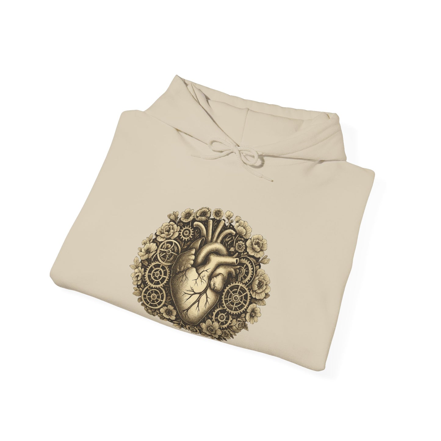 Anatomical Heart Hoodie – Balance Builds Power Sweatshirt Gift